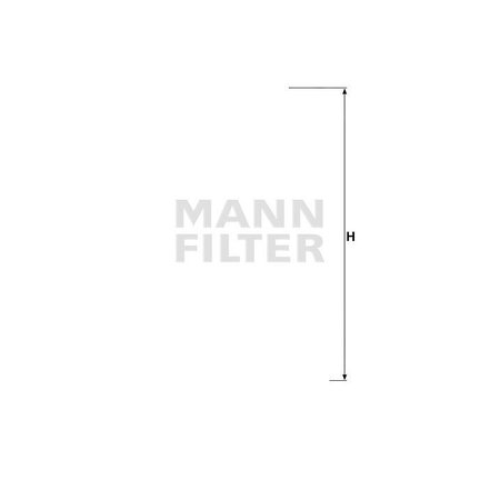 MANN FILTER Mann Filters, Hu69/3X HU69/3X